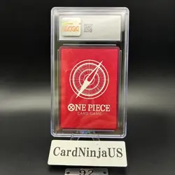 CGC 10 GEM MINT Roronoa Zoro Parallel OP01-001 L 25th Edition ONE PIECE Card 92 - Image 2