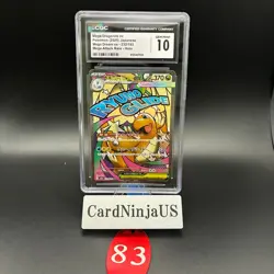 CGC 10 GEM MINT Mega Dragonite ex MA 232/193 M2a MEGA Dream ex Pokemon Card 83 - Image 1