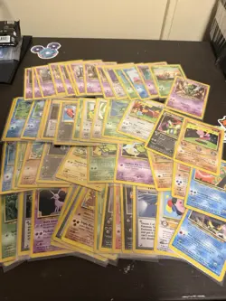 Pokemon Neo Discovery Set Of Common, Uncommon And Rare Cards, NO HOLOS LP-NM, - Image 1