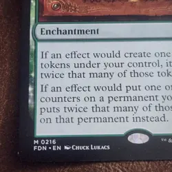 Doubling Season Foundations Regular Magic The Gathering Card MTG - Image 5