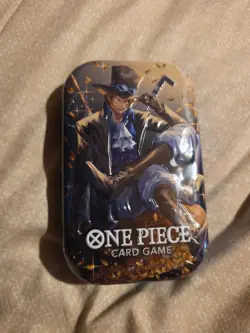 ONE PIECE TCG Card Game MINI TIN Volumn 2 SABO Sealed - Image 1