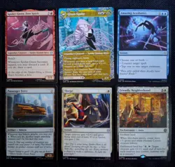 MAGIC THE GATHERING SPIDER-MAN LOT 12 CARDS SPIDER-GWEN - Image 2