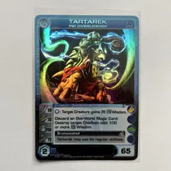 2008 Chaotic Card Game #12/222 TARTAREK Pso Overloader Ultra Rare *Read Desc* - Image 1
