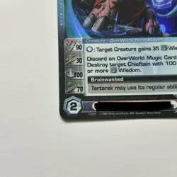 2008 Chaotic Card Game #12/222 TARTAREK Pso Overloader Ultra Rare *Read Desc* - Image 3