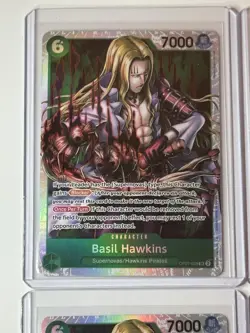 Basil Hawkins OP07-029 The Best Vol. 2 Premium Booster 4 Foil Card Play Set Lot - Image 2