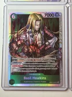 Basil Hawkins OP07-029 The Best Vol. 2 Premium Booster 4 Foil Card Play Set Lot - Image 3