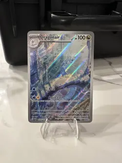 Pokemon TCG Dragonair Scarlet & Violet 151 Illustration Rare Holo Card 181/165 - Image 1