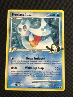 Pokemon TCG Froslass GL 6/111 Rising Rivals Non Holo Card LP Condition - Image 1