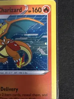 Pokemon Special Delivery Charizard SWSH075 Sealed 2x HOLO SWIRL Promo Card Mint! - Image 3