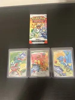 Pokemon First Partner Illustration Rare 30th Anniversary Set Of 6 Cards - Image 2