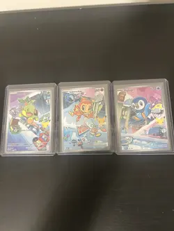 Pokemon First Partner Illustration Rare 30th Anniversary Set Of 6 Cards - Image 3