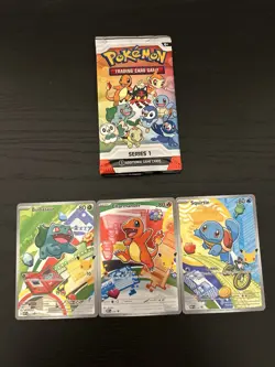 Pokemon First Partner Illustration Rare 30th Anniversary Set Of 6 Cards - Image 4