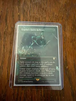 Legolas's Quick Reflexes (Borderless) Foil - Lord of the Rings #493 - Image 3