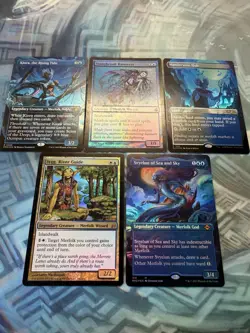 Foil Merfolk - Sygg, River Guide Stonybrook Banneret Svyelun Kiora Wanderwine - Image 2
