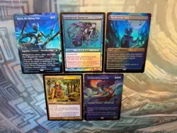 Foil Merfolk - Sygg, River Guide Stonybrook Banneret Svyelun Kiora Wanderwine - Image 3