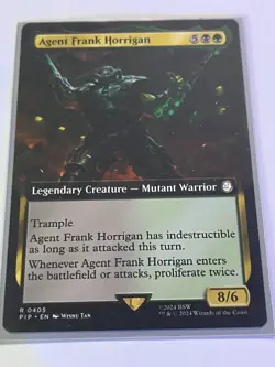 1x Agent Frank Horrigan MTG NM UNIVERSES BEYOND: FALLOUT - Image 1