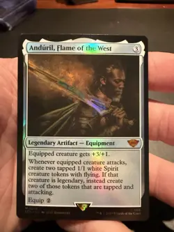 Anduril, Flame of the West Lord of the Rings 236 NM Foil - Image 1