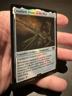 Anduril, Flame of the West Lord of the Rings 236 NM Foil - Image 2