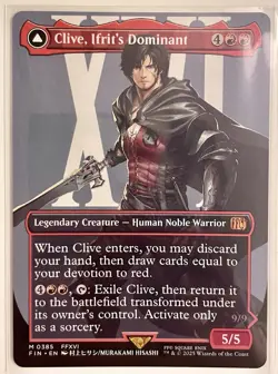 Clive, Ifrit's Dominant (Borderless) (0385) Final Fantasy Regular - Image 1