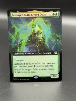MTG: Teenage Mutant Ninja Turtles ~ Mutagen Man, Living Ooze (Extended Art) Foil - Image 1