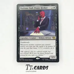 Madame Null, Power Broker #66 R MTG Teenage Mutant Ninja Turtles TMT - Image 1