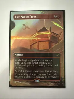 Fire Nation Turret (Borderless) Avatar: The Last Airbender: Eternal-Legal Foil - Image 1