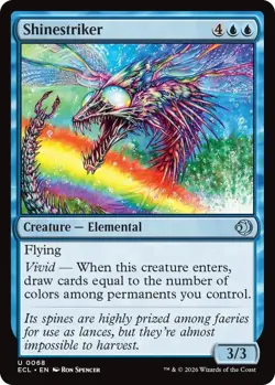 Shinestriker (Foil) - Lorwyn Eclipsed (ECL) - Image 1