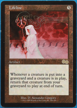 Lifeline Urza's Saga PLD (Rare Reserved List MTG Magic Card) (500933) ABUGames - Image 1