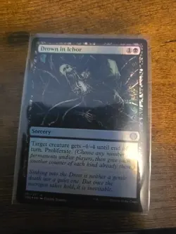 MTG Foil Drown in Ichor Phyrexia All Will Be One NM-M Condition - Image 1