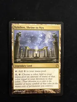 MTG - Nykthos, Shrine to Nyx Theros Regular - NM - Image 1