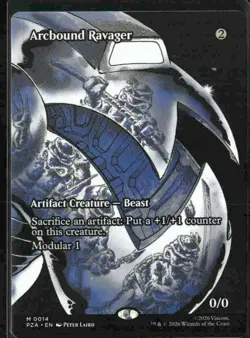 MTG PZA Arcbound Ravager (Borderless) Normal NM - Image 1