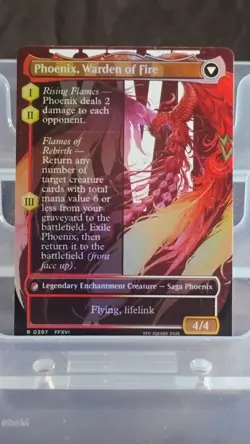 Joshua, Phoenix's Dominant (Borderless) Final Fantasy Foil - Image 2