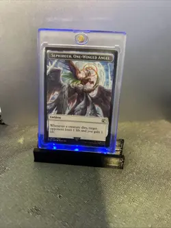 MTG Emblem - Sephiroth, One-Winged Angel / Robot Warrior Double-Sided Token - FF - Image 1