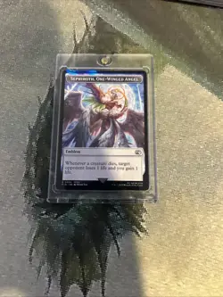 MTG Emblem - Sephiroth, One-Winged Angel / Robot Warrior Double-Sided Token - FF - Image 3