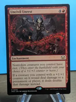 Uncivil Unrest #35 (NM) March of the Machine MOC Magic MTG - Image 1