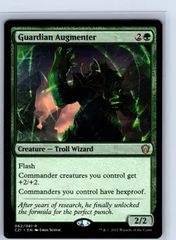 Magic_the_gathering Commander 2021 #62 Guardian Augmenter .VO4 - Image 1
