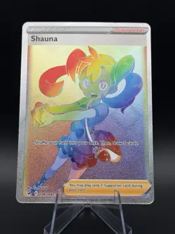 Pokemon Card - Shauna Fusion Strike 278/264 Secret Rare NM - Image 1