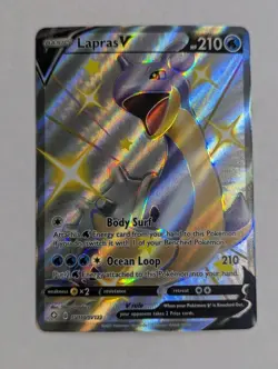 Lapras V SV110/SV122 Shining Fates: Shiny Vault Holo Pokemon TCG NM - Image 1