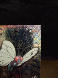 Pokemon 2000 Topps Chrome Butterfree #12 Foil 🌟🌟🌟 - Image 3