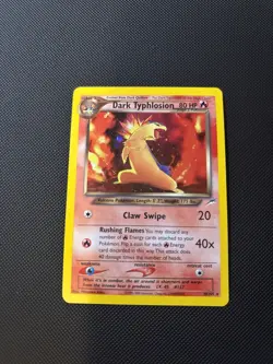 Pokemon Dark Typhlosion 10/105 Neo Destiny Holo Rare 2000 MP - Image 2