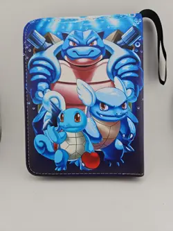 Pokemon Binder With 50 Sleeves , Zip Closure & Wrist Strap NEW - Image 2