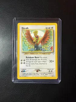2001 Pokemon - Ho-Oh #18/64 - Neo Revelation Unlimited - Rare - LP - Image 2
