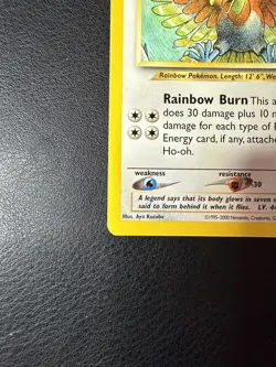 2001 Pokemon - Ho-Oh #18/64 - Neo Revelation Unlimited - Rare - LP - Image 5