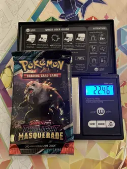 (VERY HEAVY) 22.46g Pokemon TCG Twilight Masquerade Booster Pack (SEALED)✅ - Image 1