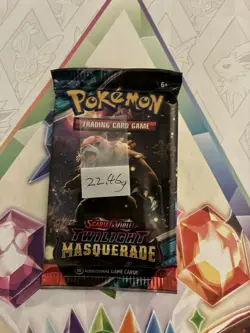 (VERY HEAVY) 22.46g Pokemon TCG Twilight Masquerade Booster Pack (SEALED)✅ - Image 2