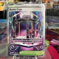 Battle Cage 116/094 ENGLISH Full Art - Pokemon TCG Phantasmal Flames - Image 1