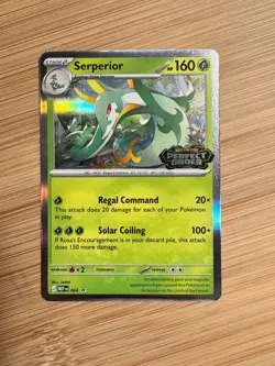 Serperior Perfect Order Pre Release MEP 064 LP Pokemon TCG NM - Image 1