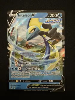 Inteleon V 78/264 Fusion Strike Ultra Rare Holo Pokemon - Near Mint! - Image 1