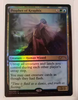 Prophet of Kruphix FOIL Clash Pack Promo | Magic MTG Light Play - Image 1