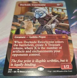 Borderless Dockside Extortionist ~PACKFRESH~ Double Masters 2022 ~Free Shipping! - Image 1